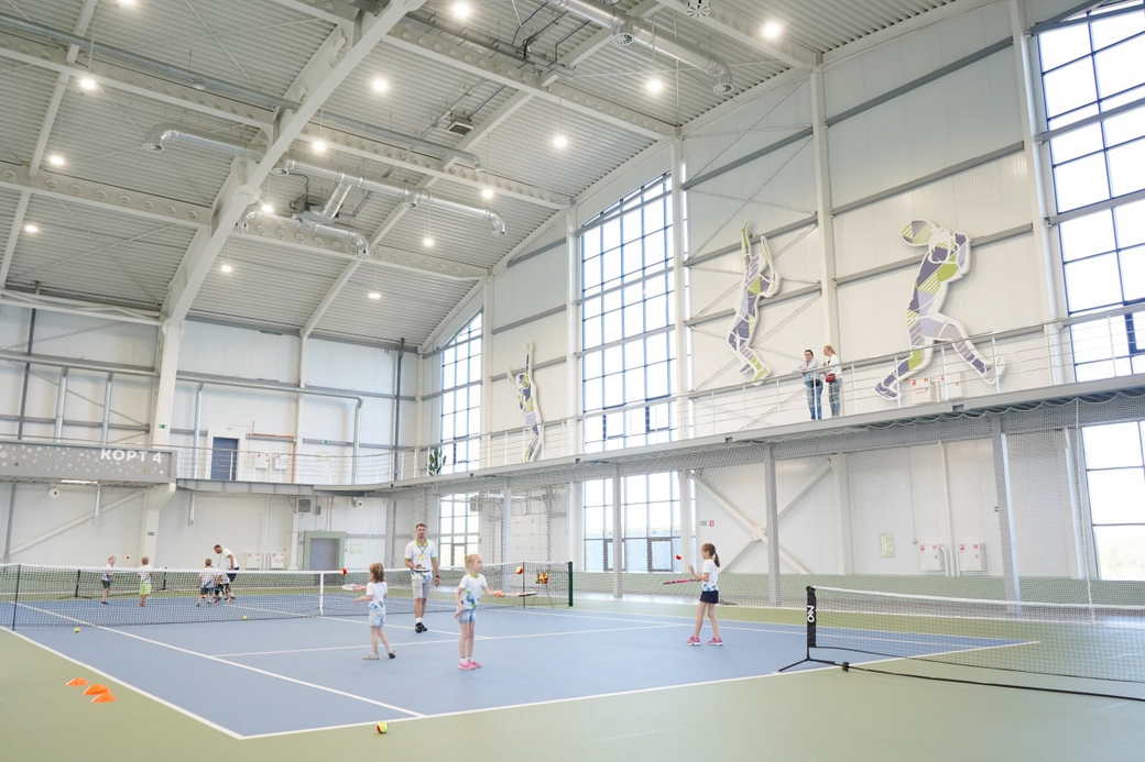 В КуZбассе открылся современный теннисный центр