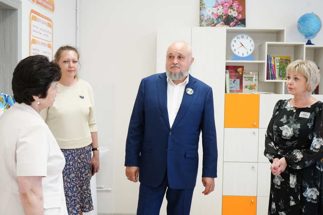Сергей Цивилев: в селе Бурлаки созданы все условия для всестороннего развития детей