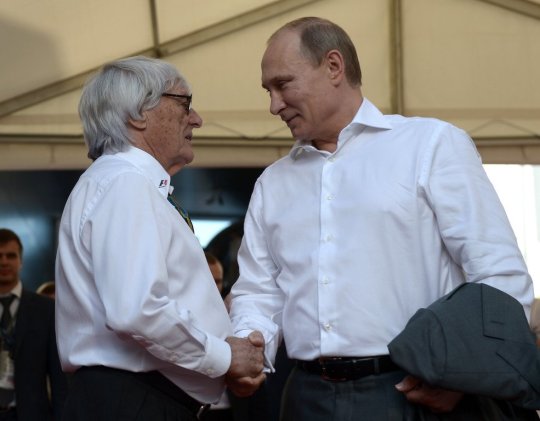 Берни Экклстоун: «За Путина по-прежнему словил бы пулю. Он разумный человек»