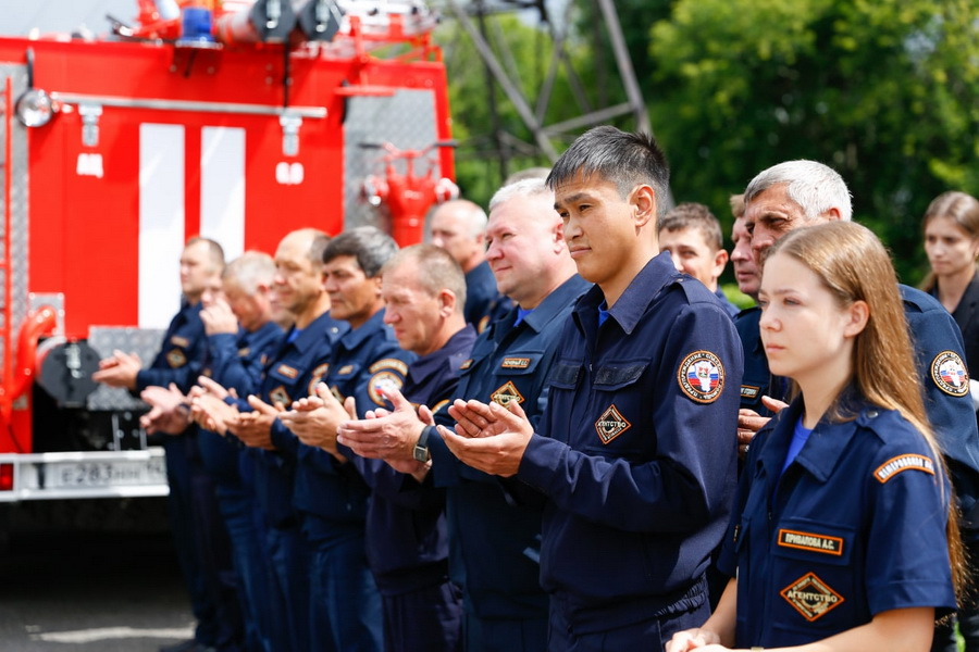 Пожарные части Белова получили новую технику