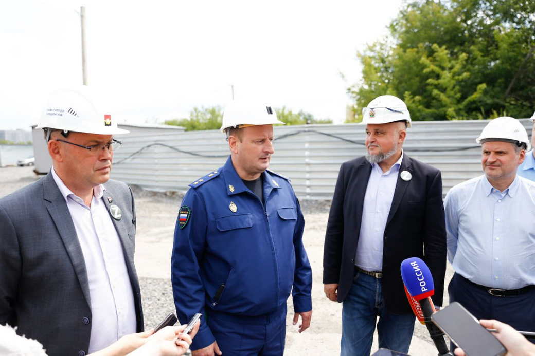 Губернатор КуZбасса Сергей Цивилев проинспектировал стройки и ремонт объектов в Кемерове