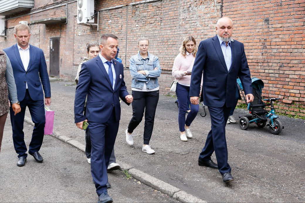 Сергей Цивилев дал распоряжение построить новую детскую площадку в поселке Северный Маганак Прокопьевска