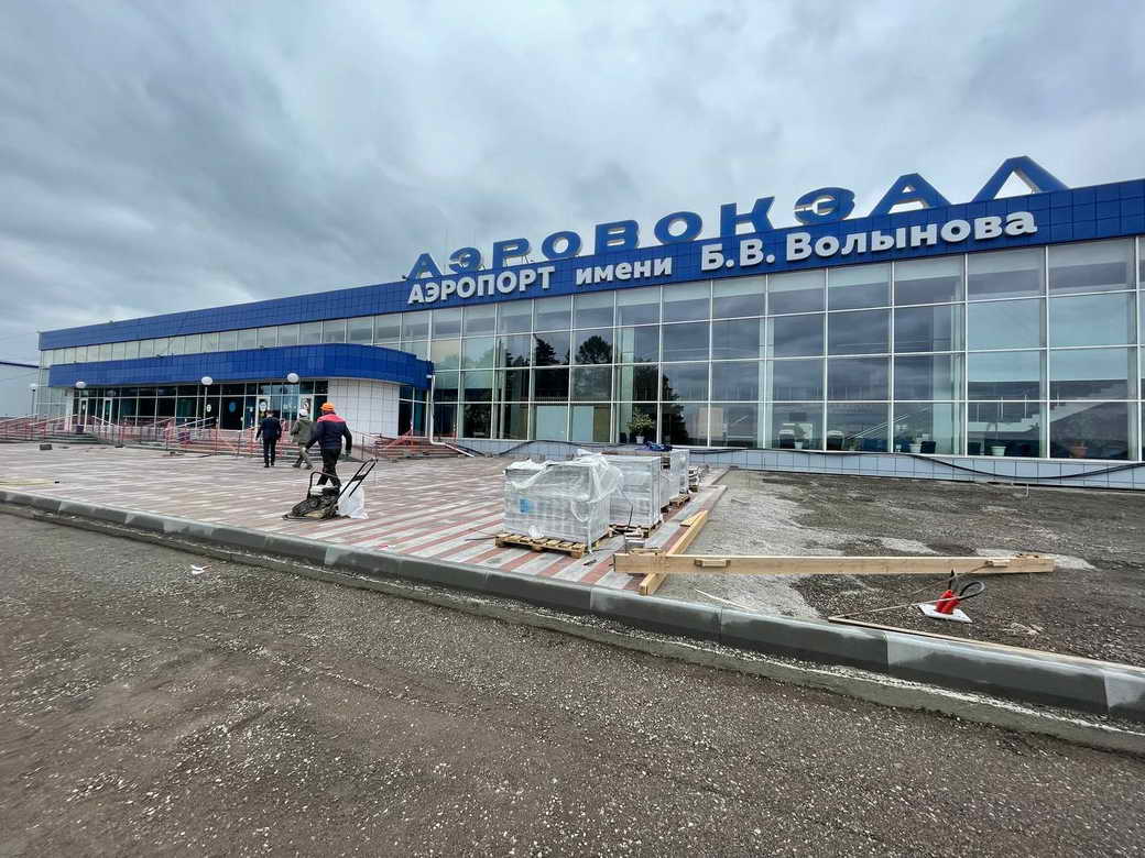 Ремонт в Международном аэропорту имени Б.В. Волынова в Новокузнецке планируется завершить к началу горнолыжного сезона