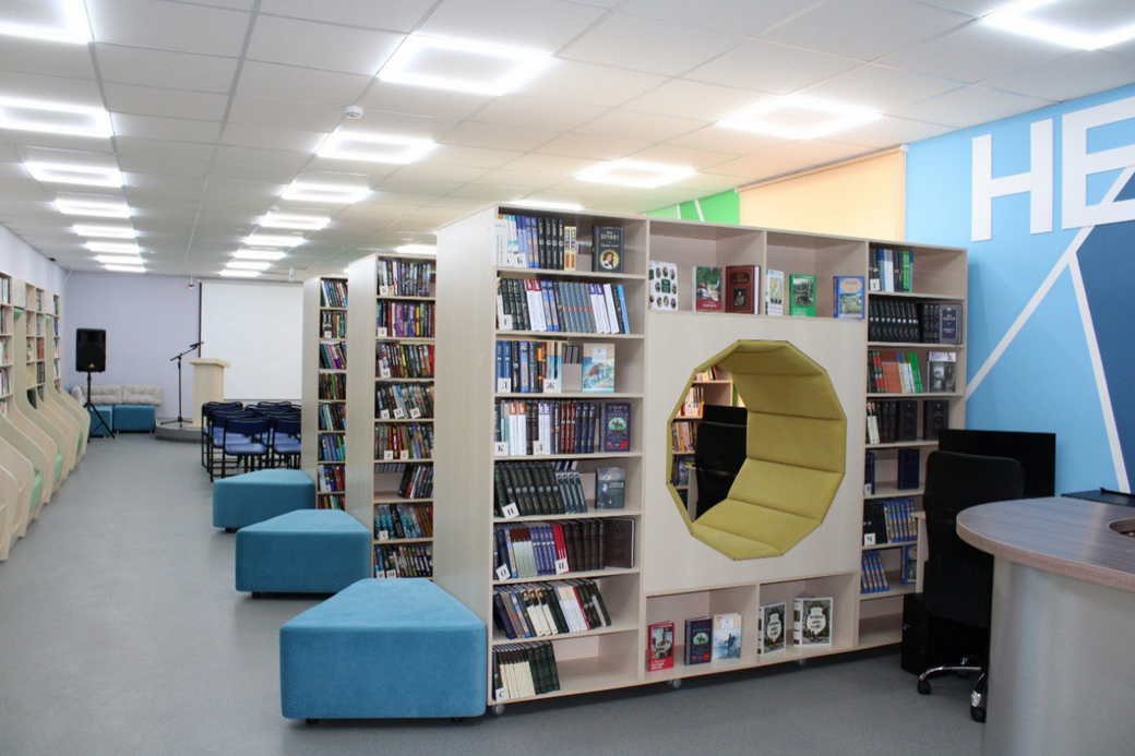 В КуZбассе открылась четвертая модельная библиотека с начала года
