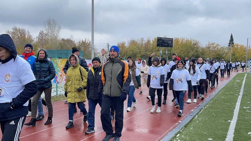 Более 500 жителей КуZбасса приняли участие во Всероссийском дне ходьбы