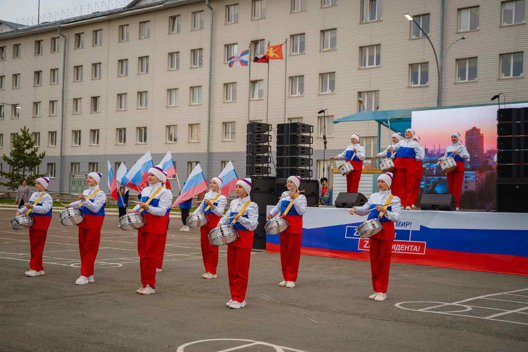 В Юргинской военной части состоялся концерт для мобилизованных «Мы вместе»