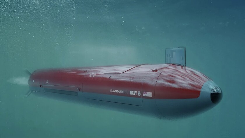 В США показали подводный беспилотник размером с автобус