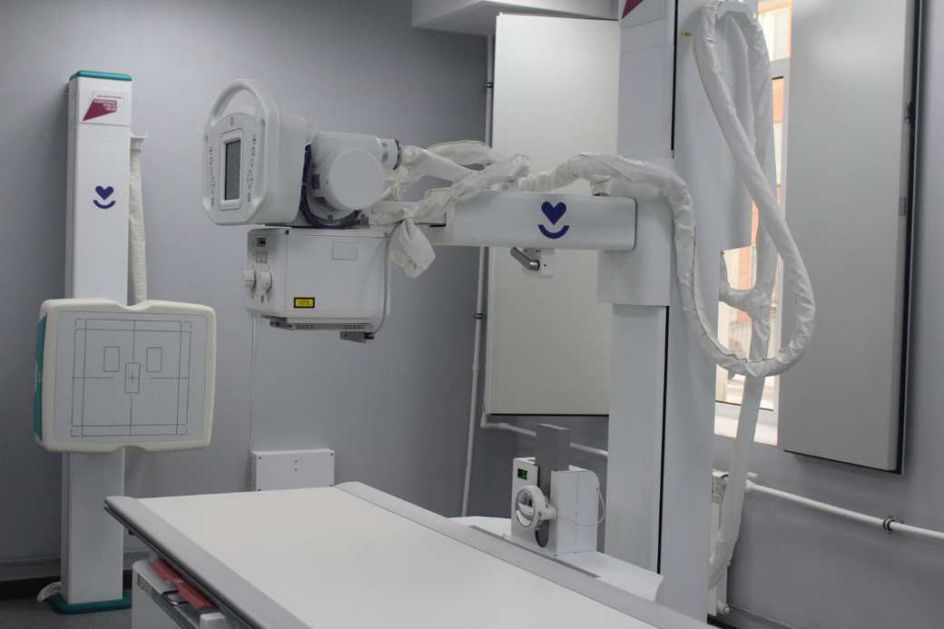 Обследование на новом российском рентген-аппарате стало доступно жителям Калтана