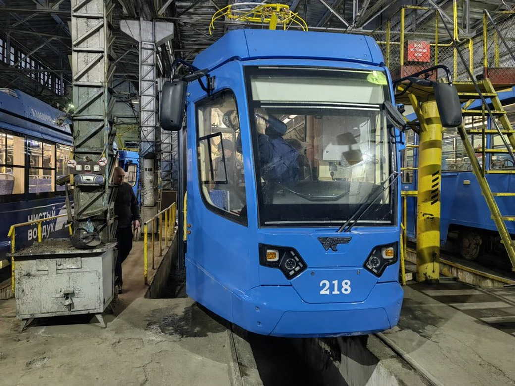 В Новокузнецке завершили обновление трамвайного парка на 2022 год