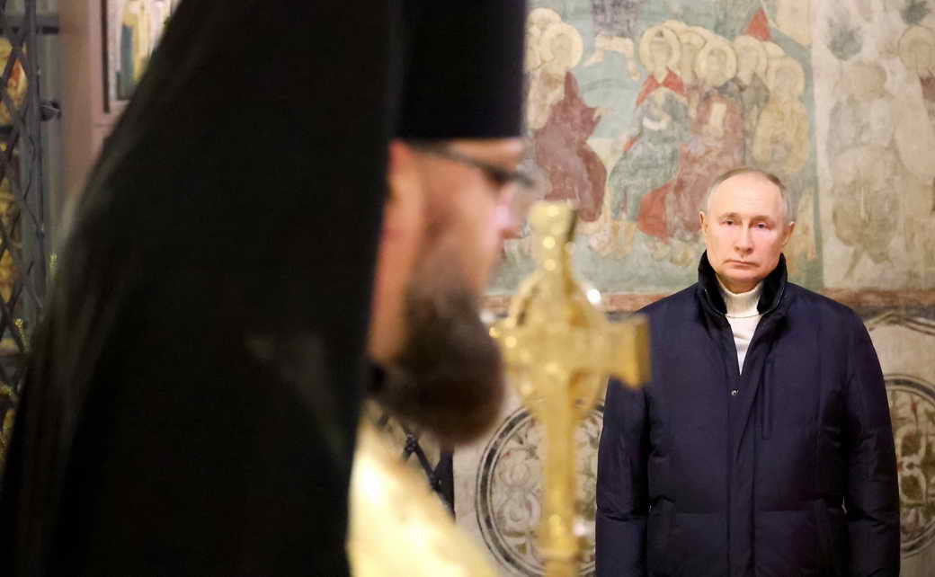 Владимир Путин поздравил православных христиан с Рождеством Христовым