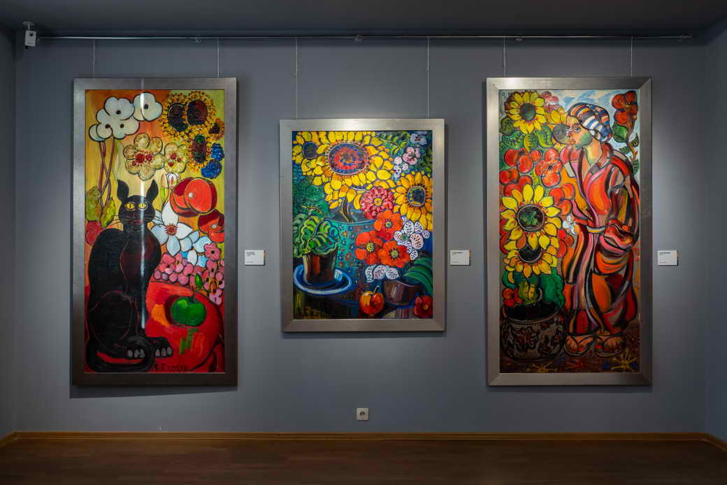 «Живопись монументалиста»: в музее изобразительных искусств Кузбасса работает выставка произведений Зураба Церетели