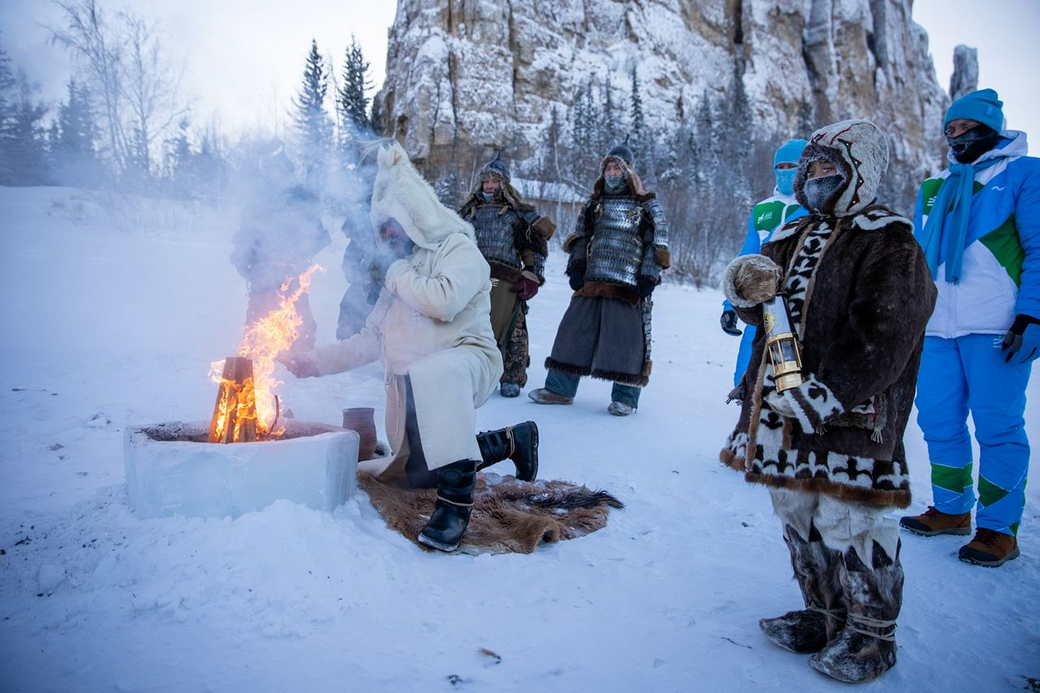 Огонь II зимних Международных спортивных игр «Дети Азии» зажгли в Якутии