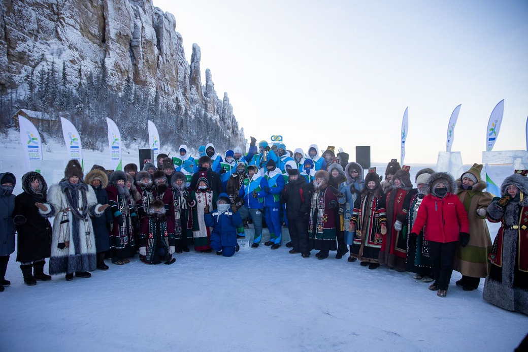 Огонь II зимних Международных спортивных игр «Дети Азии» зажгли в Якутии