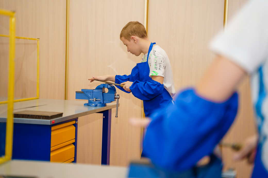В Юрге по нацпроекту «Образование» открыли мастерские для школьников с ограниченными возможностями здоровья