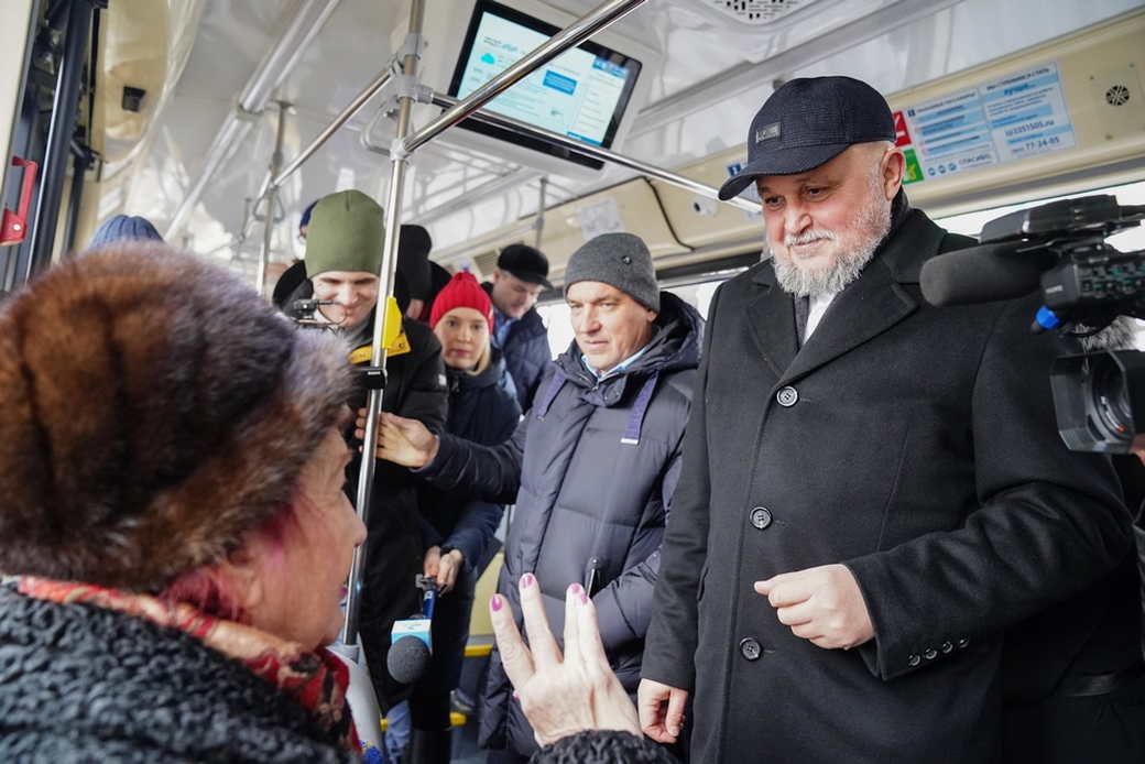 Сергей Цивилев: в Новокузнецке на 95% обновлен троллейбусный парк