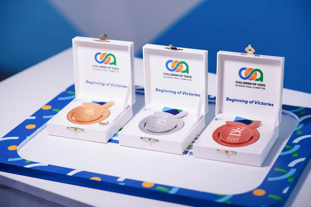 Медали II зимних Международных спортивных игр «Дети Азии» презентовали в Кузбассе
