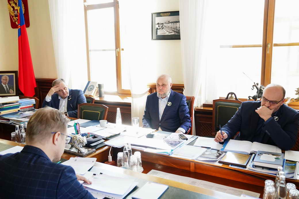 Губернатор КуZбасса провел рабочую встречу с новым руководителем КАО «Азот»
