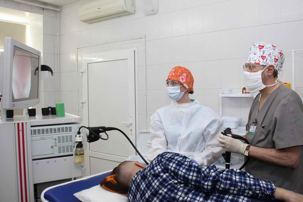 Современные эндоскопические аппараты закуплены в Новокузнецкую больницу по поручению губернатора КуZбасса