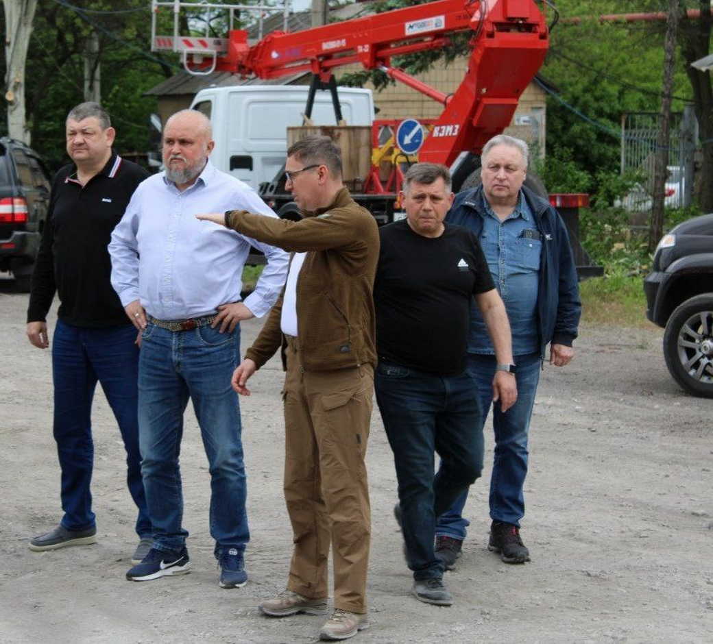 Сергей Цивилев: кузбасские специалисты строят в Горловке асфальтобетонный завод