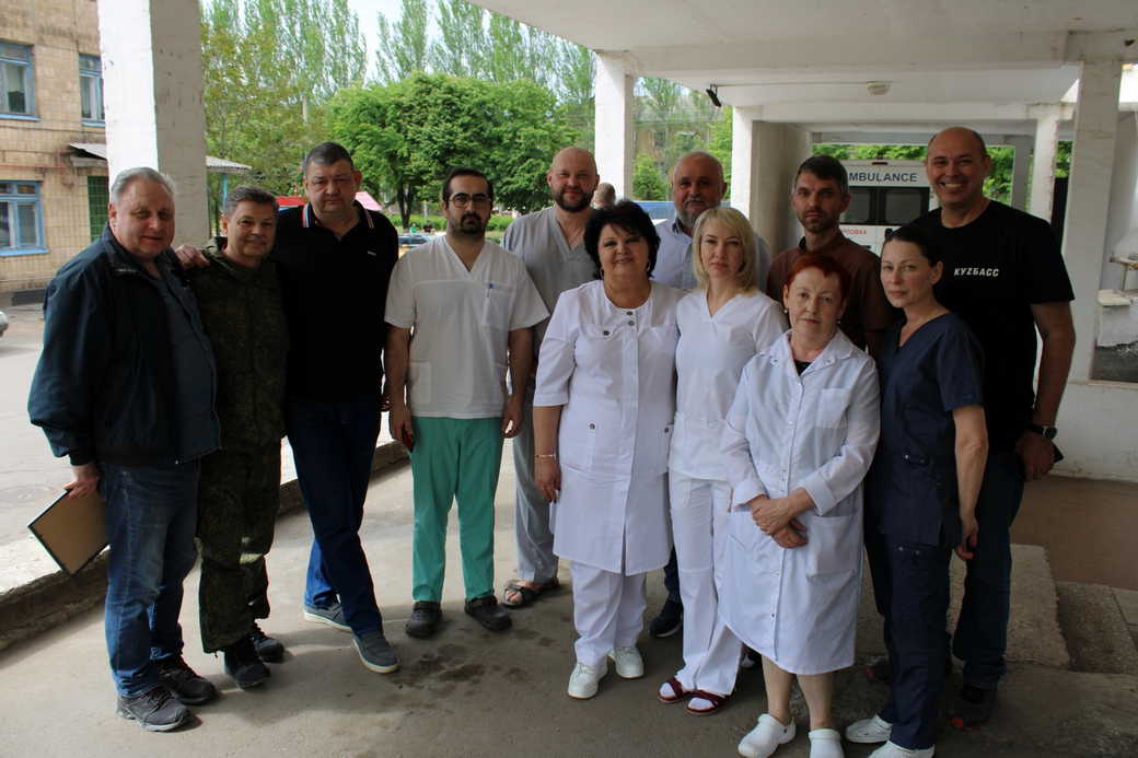 Сергей Цивилев поблагодарил кузбасских медиков, работающих в ДНР