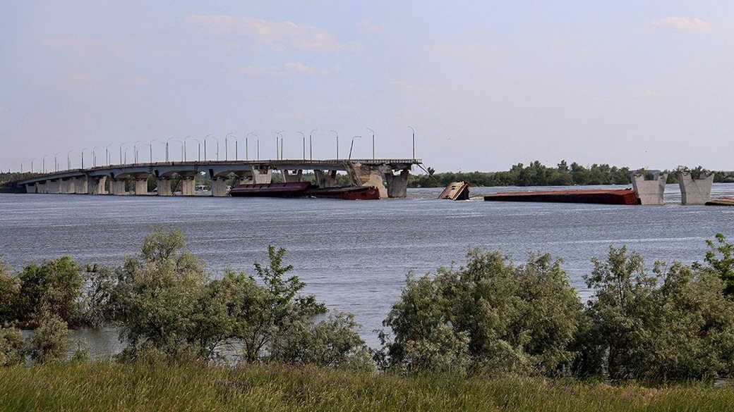 Российские военные потопили лодки с отрядами ВСУ у Антоновского моста