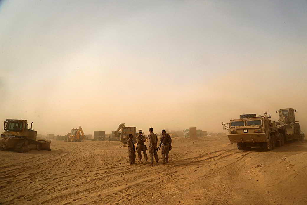 Беспилотники иракских шиитов атаковали военную базу США в Эрбиле