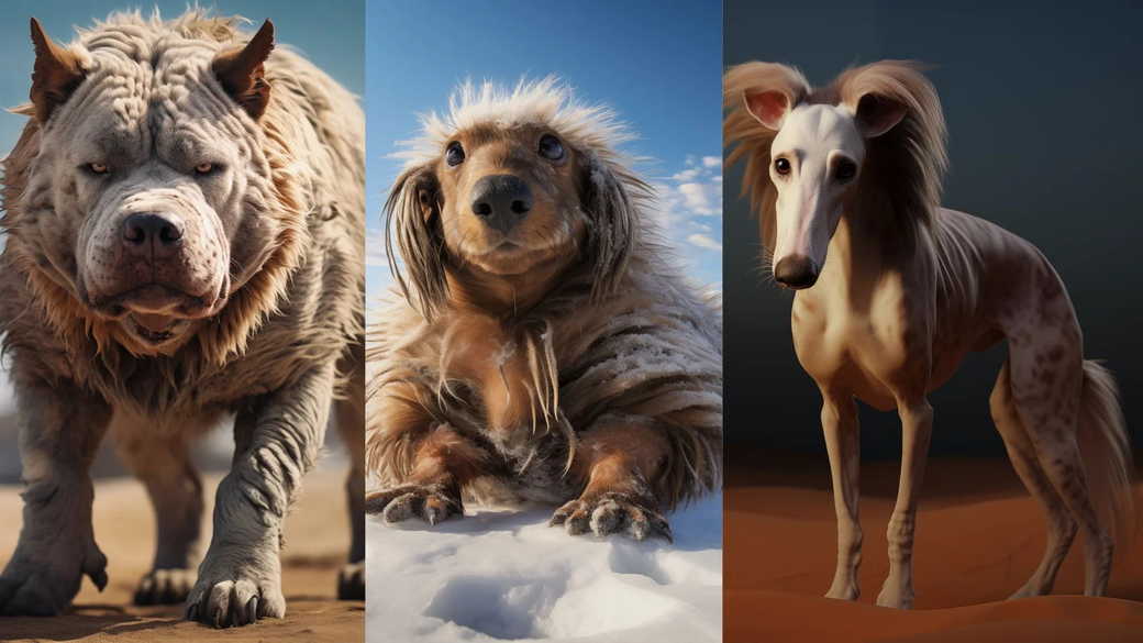 Генетики показали, как будут выглядеть собаки через 10 000 лет