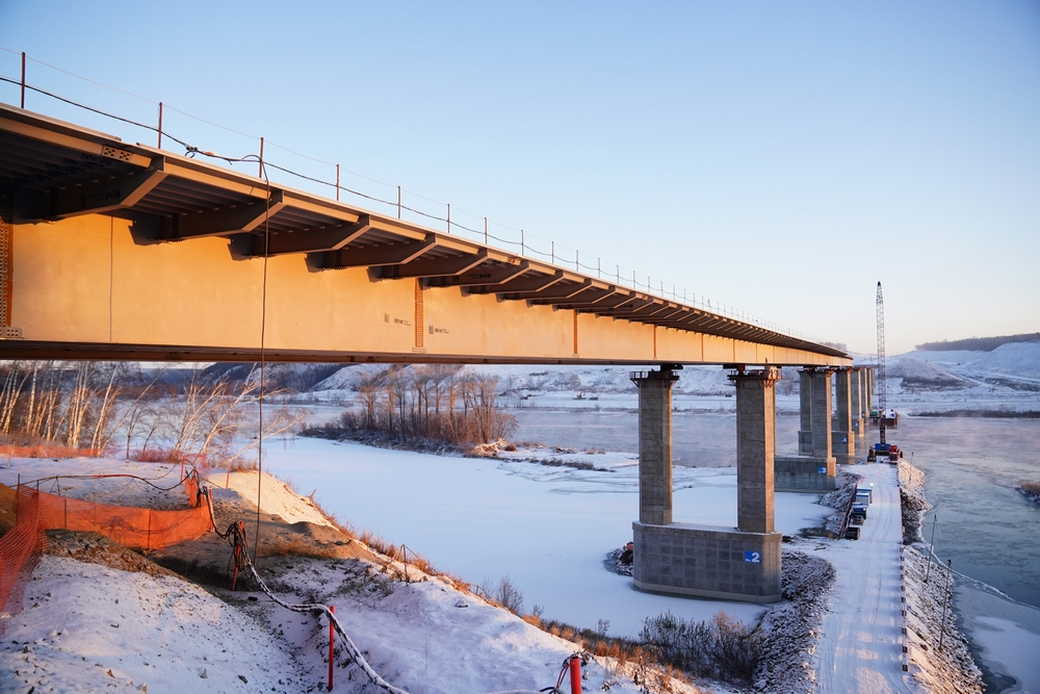 Сергей Цивилев поставил задачу к весне соединить мостом два берега Томи