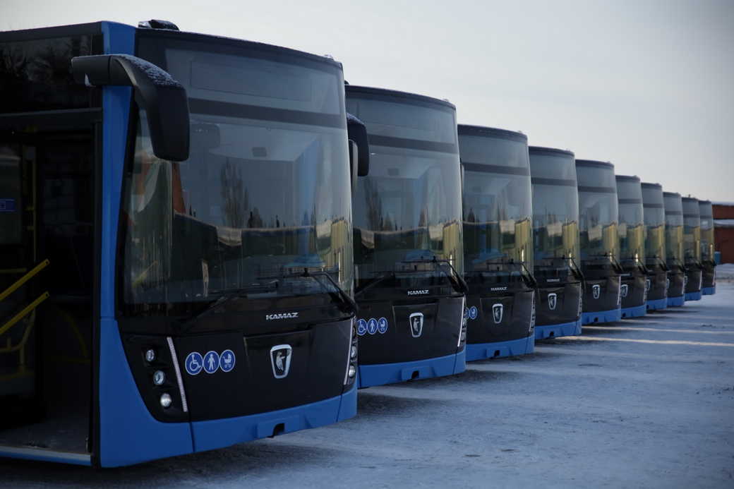 В КуZбасс по поручению Президента Владимира Путина закуплено более 100 современных автобусов