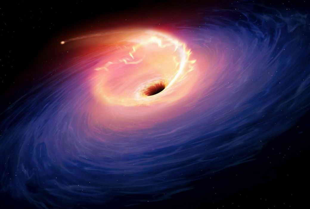Получено новое изображение черной дыры M87*