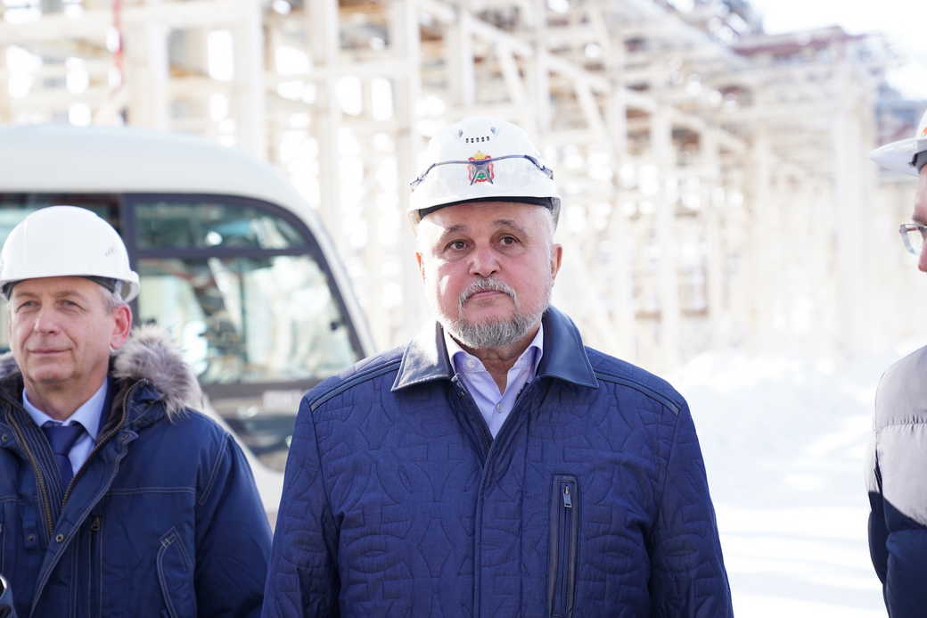 Сергей Цивилев: строительство третьей очереди Яйского нефтеперерабатывающего завода идет по графику