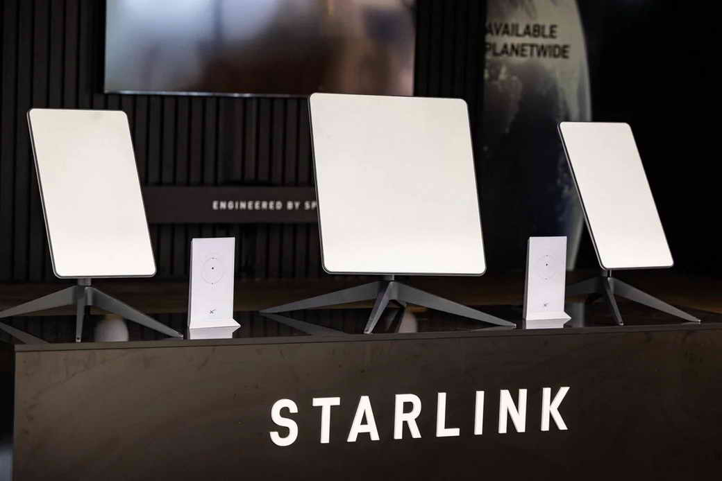 В спутниковой системе связи Starlink произошел сбой в работе