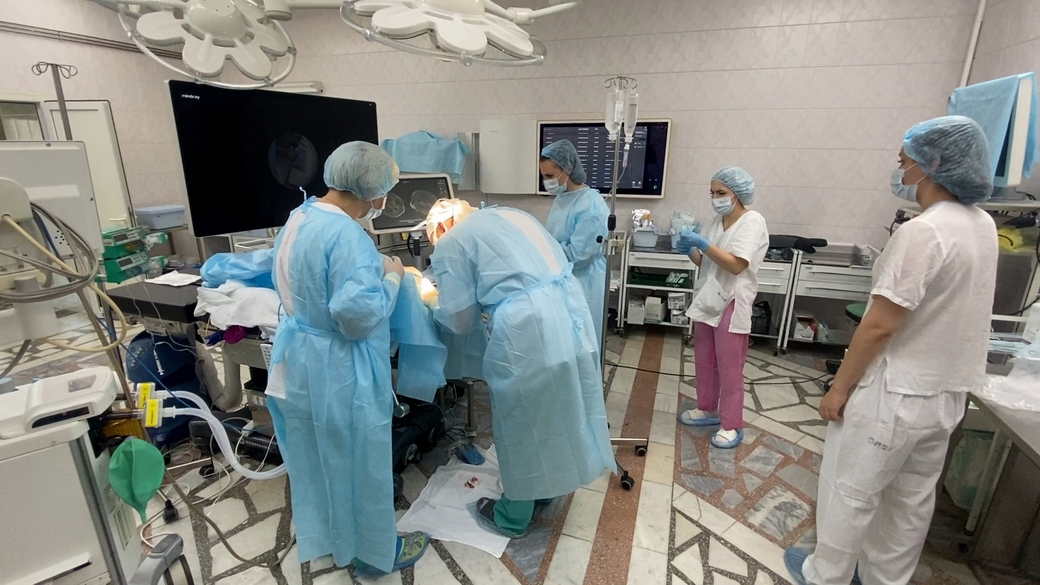 Новое оборудование поступило в Кузбасскую областную детскую клиническую больницу