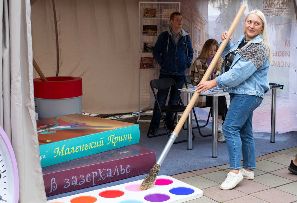 В Кузбассе стартовал ежегодный фестиваль «Книжная площадь»