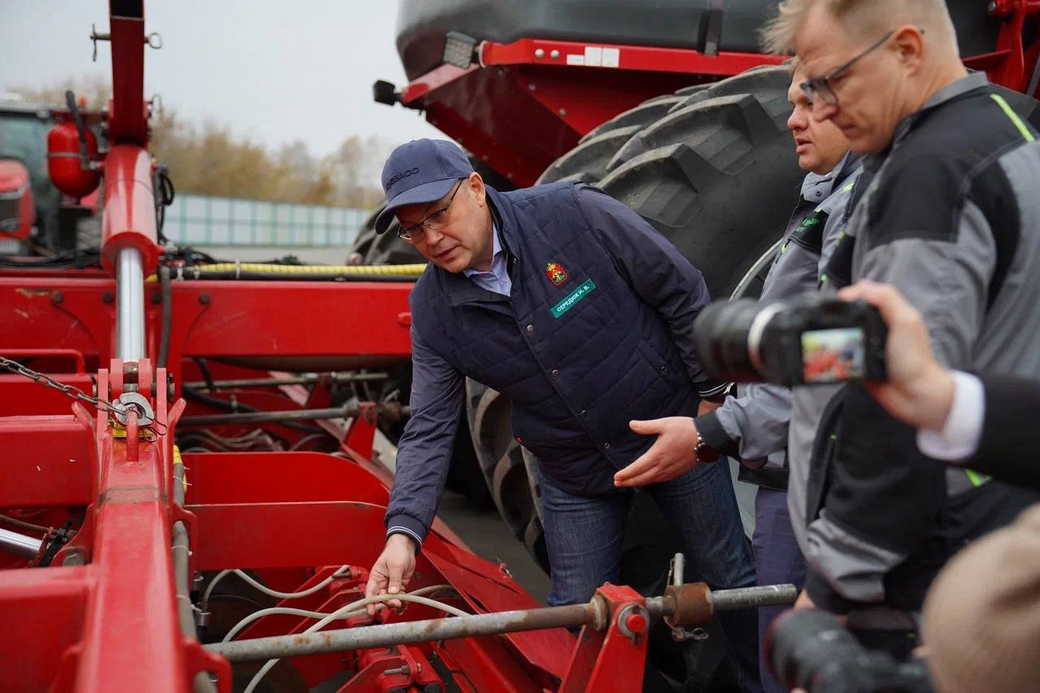 Илья Середюк: для Кузбасса открытие собственного селекционно-семеноводческого центра — важный шаг к продовольственной безопасности