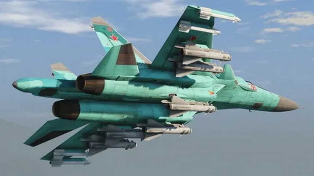 Минобороны показало боевую работу Су-34 в Курской области