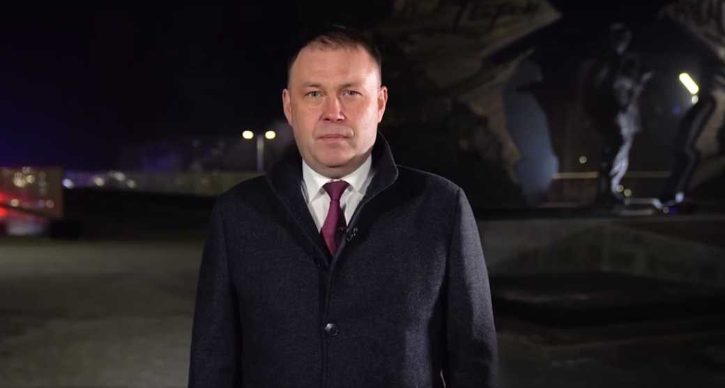 Поздравление губернатора Кузбасса Ильи Середюка с Новым годом