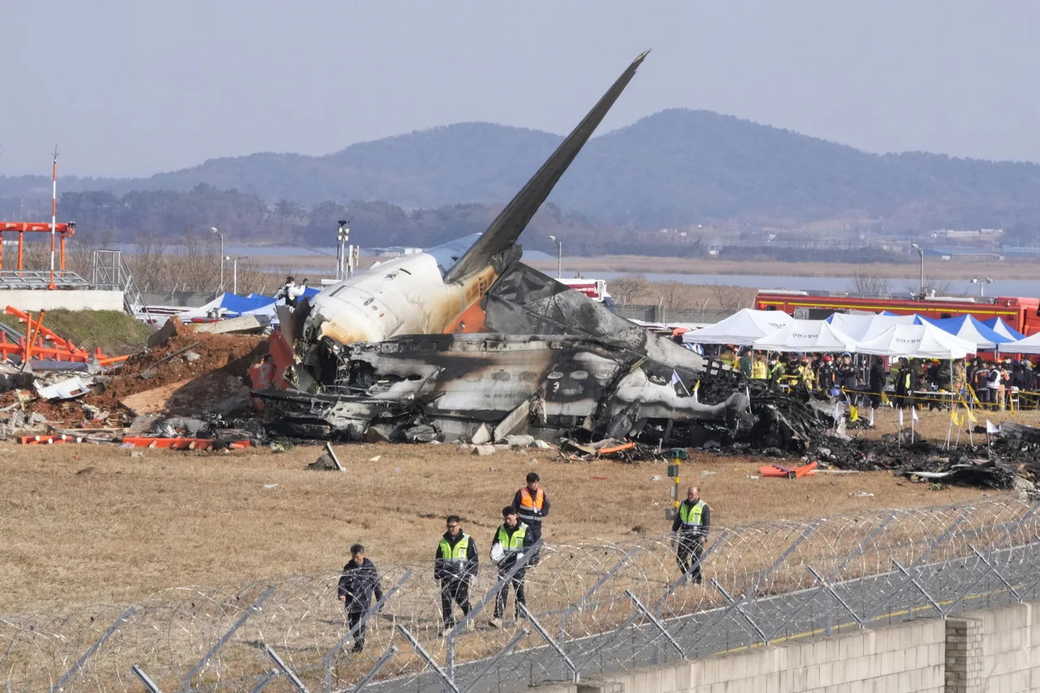 В Южной Корее завершена расшифровка одного черного ящика самолета Jeju Air