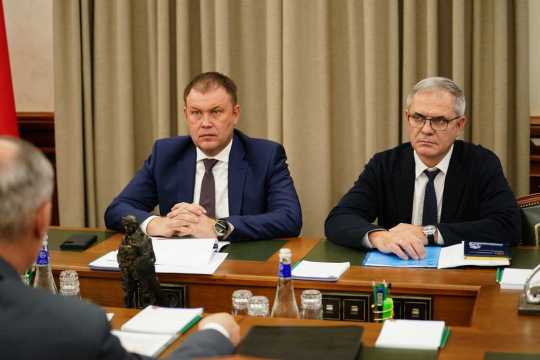 Илья Середюк провел рабочую встречу с руководителем Сибирского управления Россельхознадзора Александром Баевым
