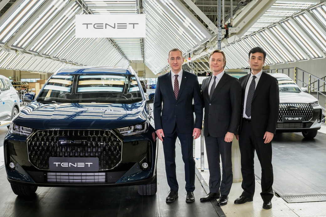 Машины российского автобренда Tenet впервые сняли на фото