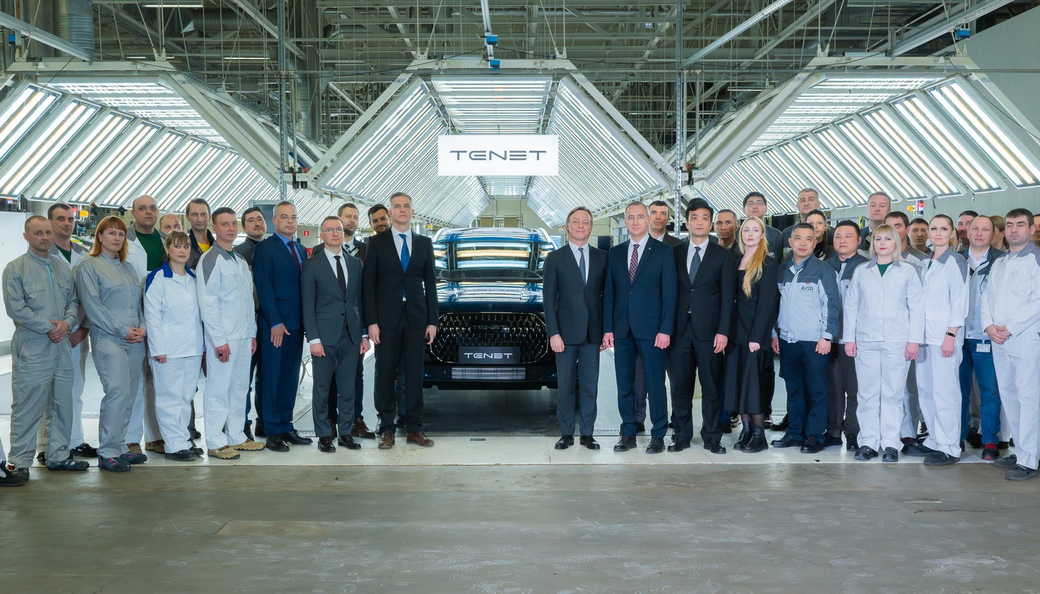 Машины российского автобренда Tenet впервые сняли на фото