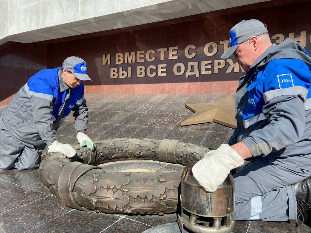 Кузбасс присоединился к Всероссийской акции «Храним огонь Победы»