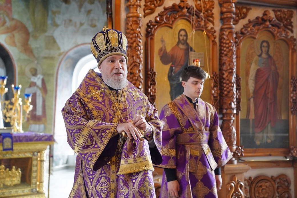 Губернатор Кузбасса Илья Середюк поздравил с днем рождения епископа Новокузнецкого и Таштагольского