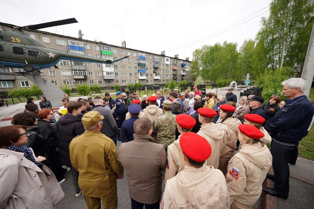 Губернатор Илья Середюк поддержал инициативу жителей по благоустройству Сквера памяти в Гурьевске