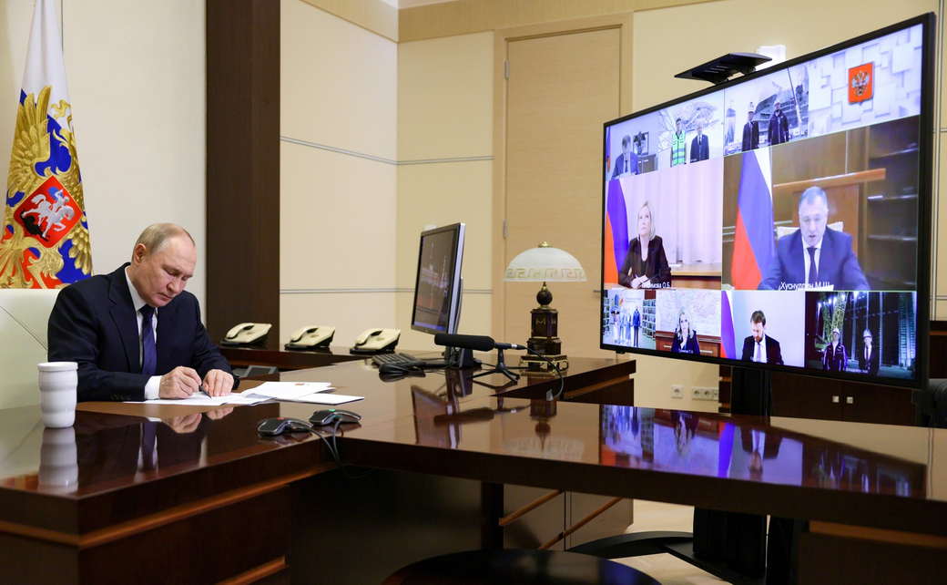 Губернатор Илья Середюк доложил Президенту Владимиру Путину о ходе строительства культурно-образовательного и музейного комплекса в Кемерове