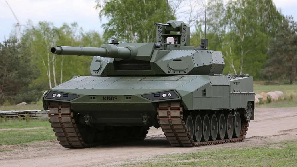 В Европе показали танк нового поколения Leopard 2A-RC 3.0