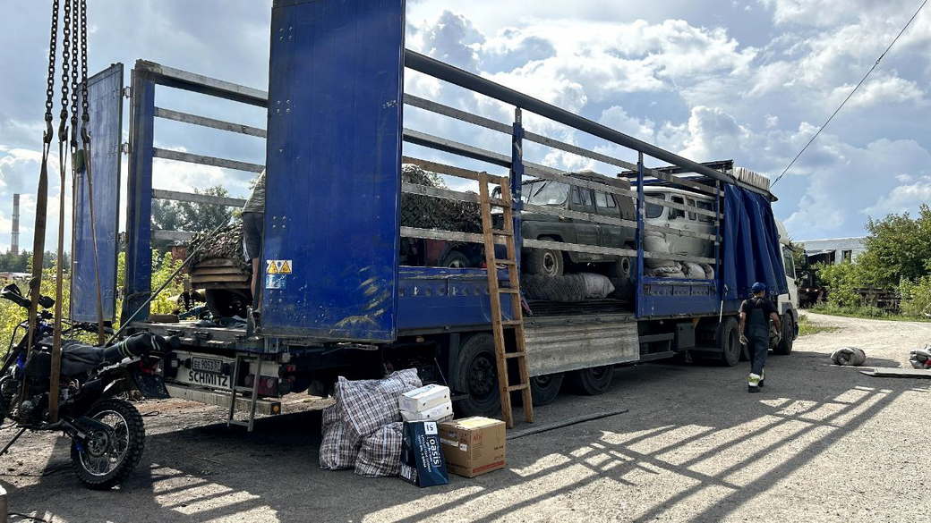 Кузбассовцы отправили 18 тонн груза для бойцов спецоперации