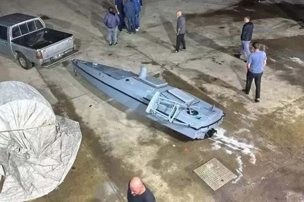 У берегов Турции обнаружили украинский морской дрон Magura V5