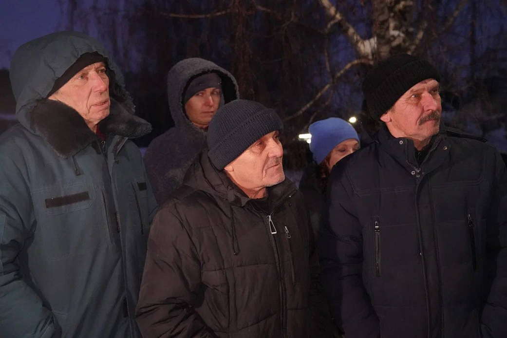 Губернатор Илья Середюк проверил ход работ по водопонижению в Белове Губернатор Илья Середюк проверил ход работ по водопонижению в Белове