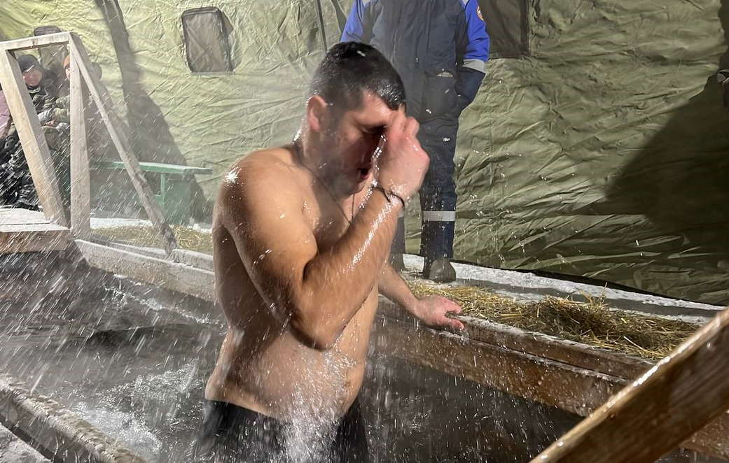 Илья Середюк: несмотря на мороз, кузбассовцы пришли к купелям в Крещение